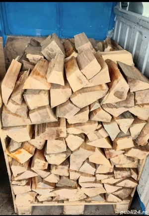 Vînd Lemne de foc USCATE Stejar Fag Paletat  - imagine 4