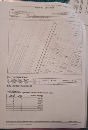 Se vinde teren intravilan 6250 mp. - imagine 3