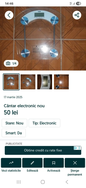 Cântar electronic 