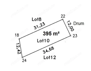 Parcele teren intravilan Carrefour Drobeta 80 EUR  mp  - imagine 9