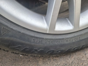 Anvelope Pireli  215 60 17 de iarnă cu jante din aliaj - imagine 4