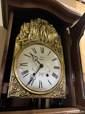 Ceas de podea vintage   mecanic, cu pendul   stare foarte buna - imagine 2