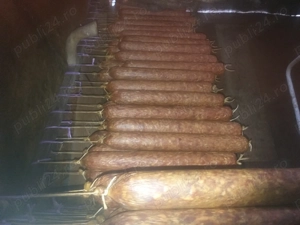 Vand salam de casa de porc afumat