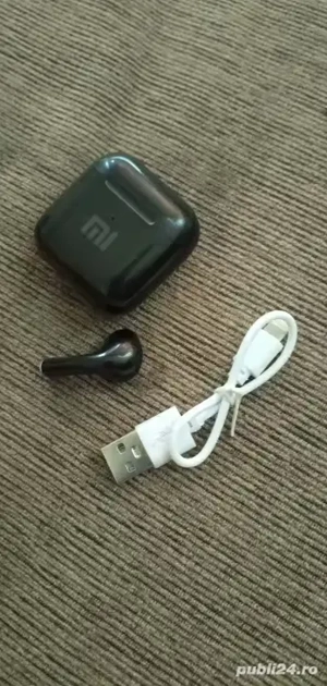 Căști Xiaomi Noi Bluetooth Wireless,Rezistente la ploaie,Touch Control - imagine 5