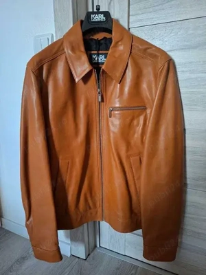 Jacheta de piele Karl Lagerfeld - imagine 2