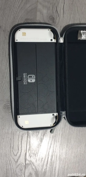 Nintendo Switch OLED   Ediția Zelda + Pokémon Scarlet (Stare Excelentă!) - imagine 4