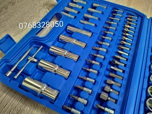 Trusa de scule, 108 piese, material crom vanadium, geanta transport - imagine 2