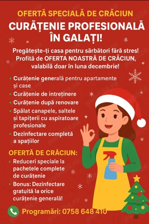 Servicii de curățenie 