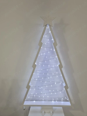 Vand brad pentru craciun nou din lemn de brad inaltime 147cm