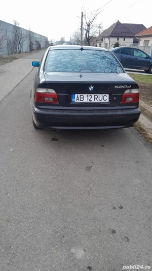 bmw e39 model 520 d înmatriculat cu acte la zi  - imagine 3