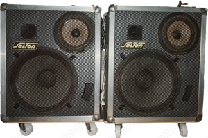 Vand 2 superbe boxe Solton pasive (fara amplificare) de 150 W si 8 ohmi