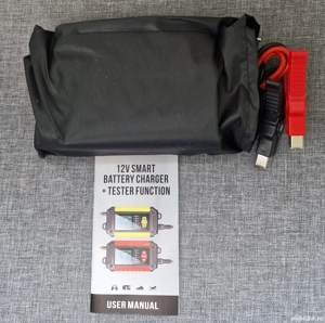 Încărcător + tester acumulatori auto Foxsur - imagine 5