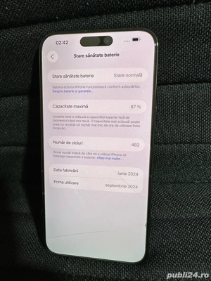 iphone 15 pro max black,256gb