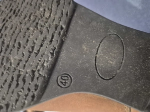 Vând ghete femei, din piele naturală maro. - imagine 5