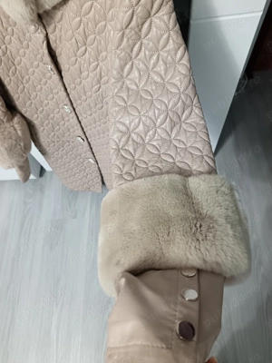 Haina piele naturala și blană  - imagine 2