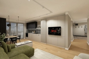 APARTAMENT PREMIUM 2 camere, curte 75mp, parcare Liberty Residence NOU - imagine 3