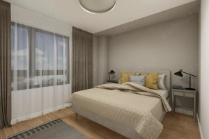 APARTAMENT PREMIUM 2 camere, curte 75mp, parcare Liberty Residence NOU - imagine 6