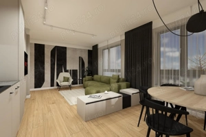 APARTAMENT PREMIUM 2 camere, curte 75mp, parcare Liberty Residence NOU - imagine 2