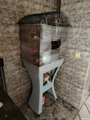 Vând cușcă papagali  - imagine 4