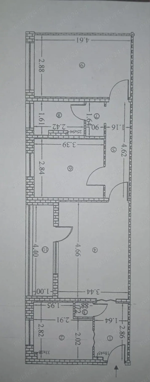 Apartament 3 camere   Semidecomandat | Etaj 2 4 | Zona Gorjului - imagine 8
