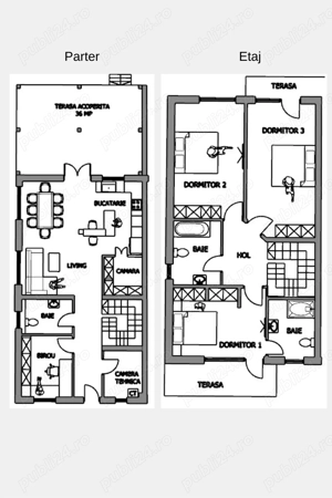 Duplex de vanzare, 5 camere, direct de la proprietar 166.000 euro  - imagine 3