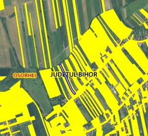 Teren intravilan 4060 MP, zona centrală, Oșorhei, Bihor. - imagine 2