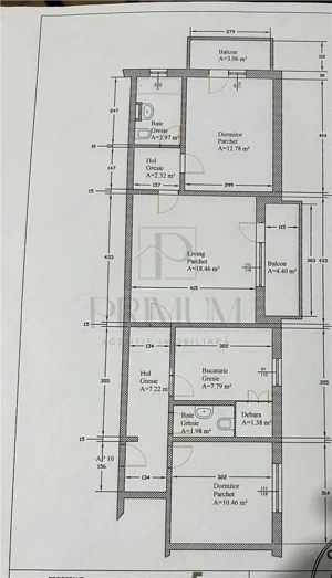 LIPOVEI - 3 CAM - DECOMANDAT - ETJ.2 - 2 BAI - 2 BALCOANE - ZONA EXCELENTA - imagine 10