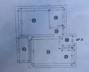 Apartament 2 camere, 41,9 mp utili, mobilat si utilat - Ghiroda - imagine 9