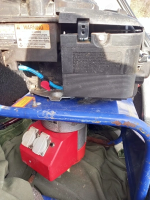 Generator curent motor original,foarte putin folosit