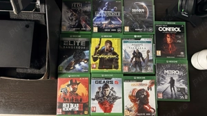 Consola Xbox Series X, 11 jocuri, dock station, 2 controlere - imagine 2