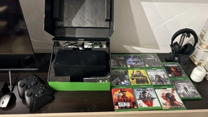 Consola Xbox Series X, 11 jocuri, dock station, 2 controlere - imagine 3