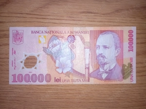 Vând bancnotă în valoare de 100.000 lei - imagine 2