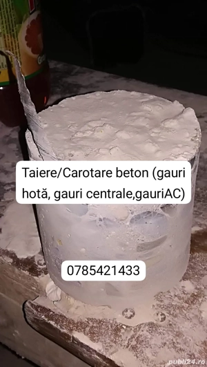 carotare si taiere beton armat 