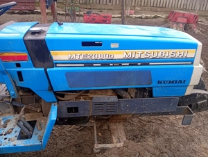 Vând tractor Mitsubishi L200 fara cabina 20cp - imagine 5