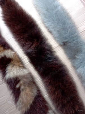 Vând gulere din blana naturala pentru femei, pentru accesorizat paltoane sau pardesie.