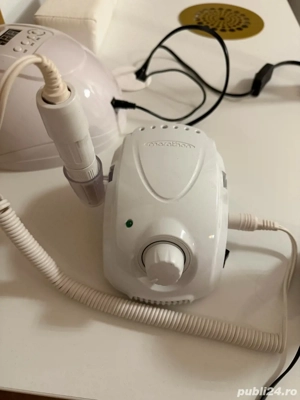 Set manichiura+ freza electrica Marathon originala+sterilizator