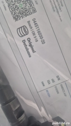 Injector Bosch Piezo 0445116030  - imagine 2