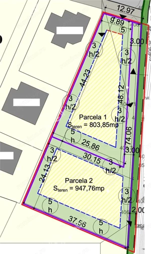 Teren intravilan de 1900 mp cu PUZ aprobat in zona Veterani din Sibiu - imagine 5