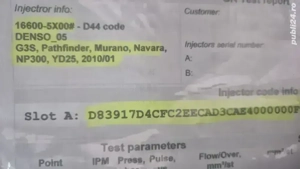 Injector Denso 16600-5X00A  - imagine 2