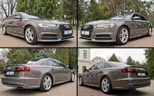 AUDI A6 3 x S-Line 2016  2.0 TDi  210 CP (stage1)  DEOSEBITA  S-TRONIC  Piele  Android  185.000 Km!! - imagine 10