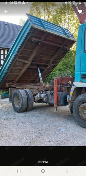 Vand Iveco basculabil cu macara 10 t - imagine 5