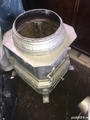 Soba din fonta vintage - imagine 4