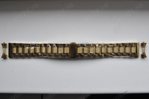 Bratari si curele ceas aurii din otel inoxidabil,zale masive,pline,cu latimea de 20 si 22mm. - imagine 3