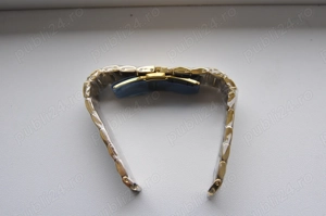 Bratari si curele ceas aurii din otel inoxidabil,zale masive,pline,cu latimea de 20 si 22mm. - imagine 5