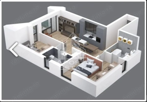 De VÂNZARE apartament 3 camere in bloc nou cu super pozitie