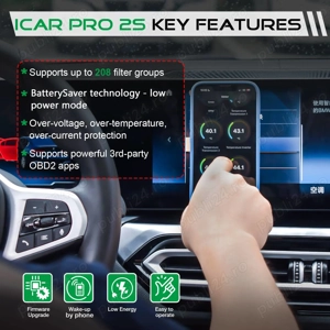 Tester auto multimarca iCar Pro 2S Vgate - imagine 3