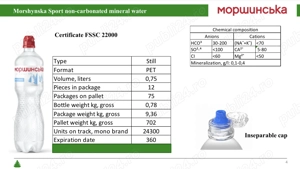 Reduceri de Crăciun și Anul Nou la apa minerală premium "Morshynska" - imagine 5