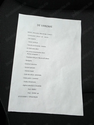 Mercedes benz B class - imagine 3