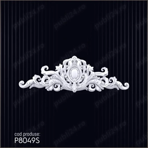 Coroana ornamentala din poliuretan dur pentru interior si exterior