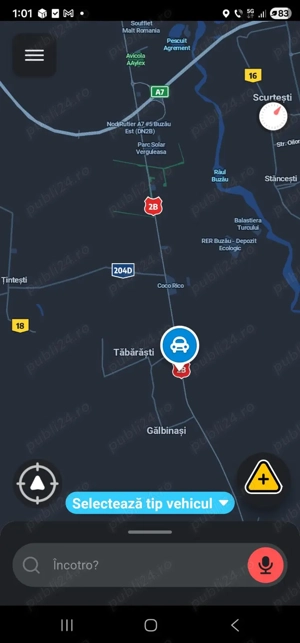 Vând teren intravilan arabil   5.000 mp   Tabărăști, com. Gălbinași, jud. Buzău - imagine 2